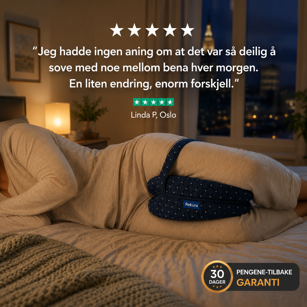 Rekura™ Terapipute – Morgener uten stivhet starter i kveld.